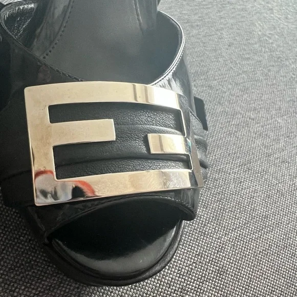 ⭐️SOLD⭐️AUTHENTIC - FENDI ankle wrap pumps - 2X host pick!⭐️ - Picture 5 of 8